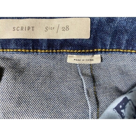 Pilcro & The Letterpress Script Stirrup Ankle Jeans - Size 28 - Picture 5 of 14